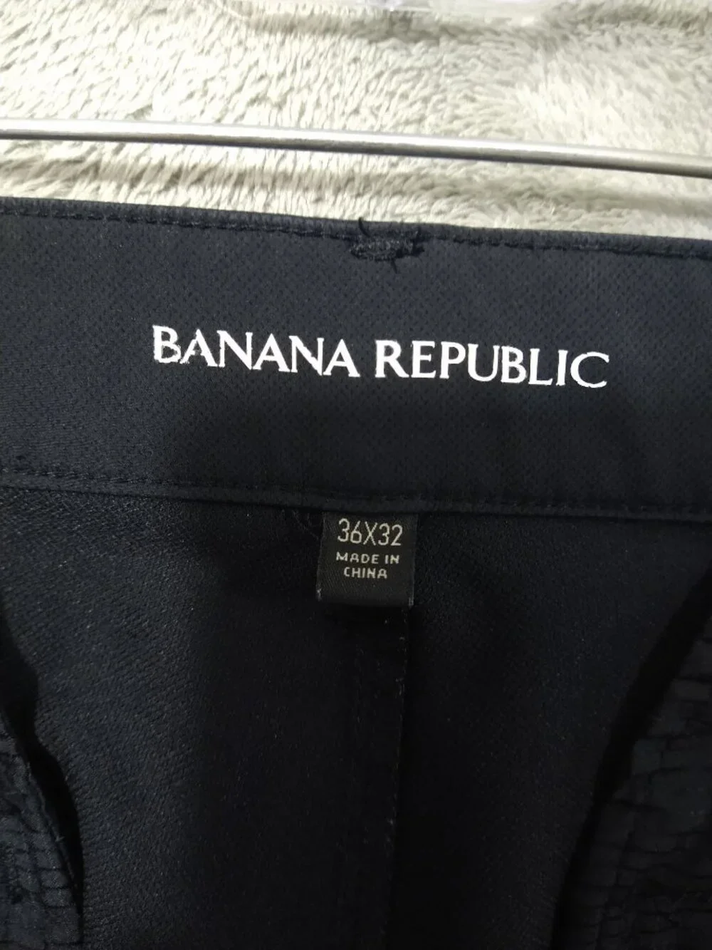 Banana Republic Pants Mens 36x32 Blue Slim Fit Performance Tech Mid Rise Golf